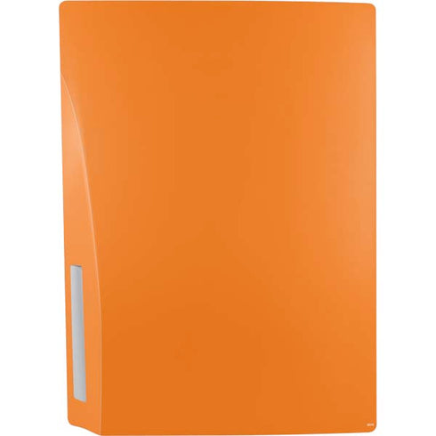Orange Solid PS5 Console Skin